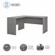 preview thumbnail 23 of 31, Echo L-shaped Modern Desk from Office by kathy ireland