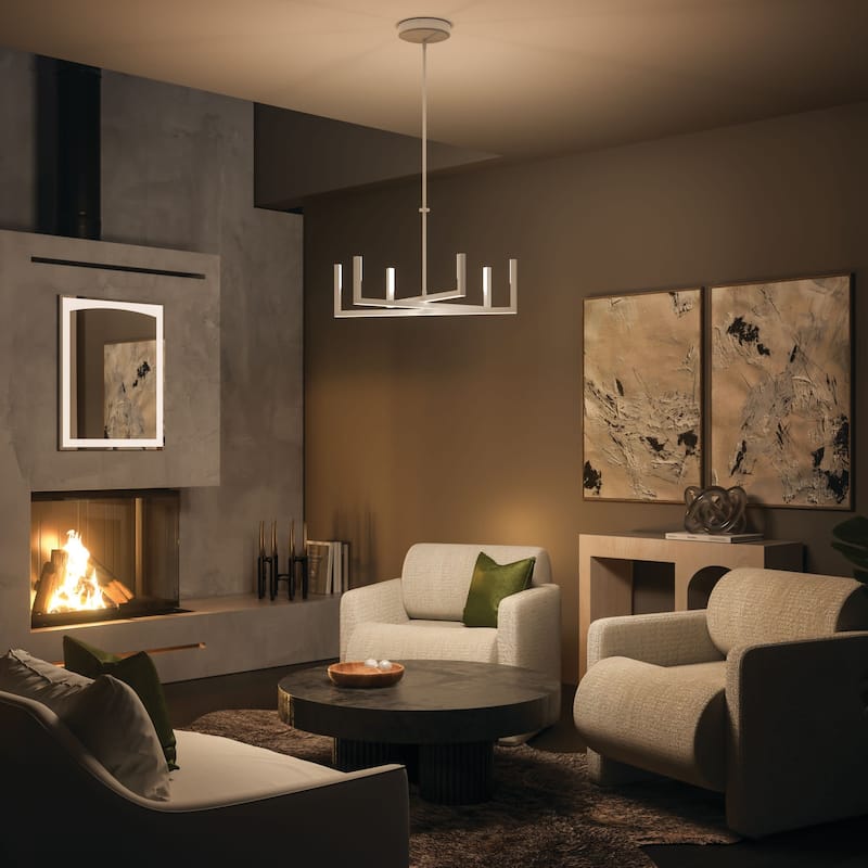 Kichler 84313 Priam 28" Wide Linear Chandelier