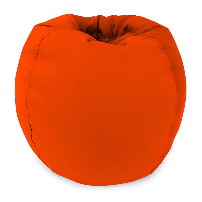 25" Round Indoor Junior Bean Bag Chair - Tomato