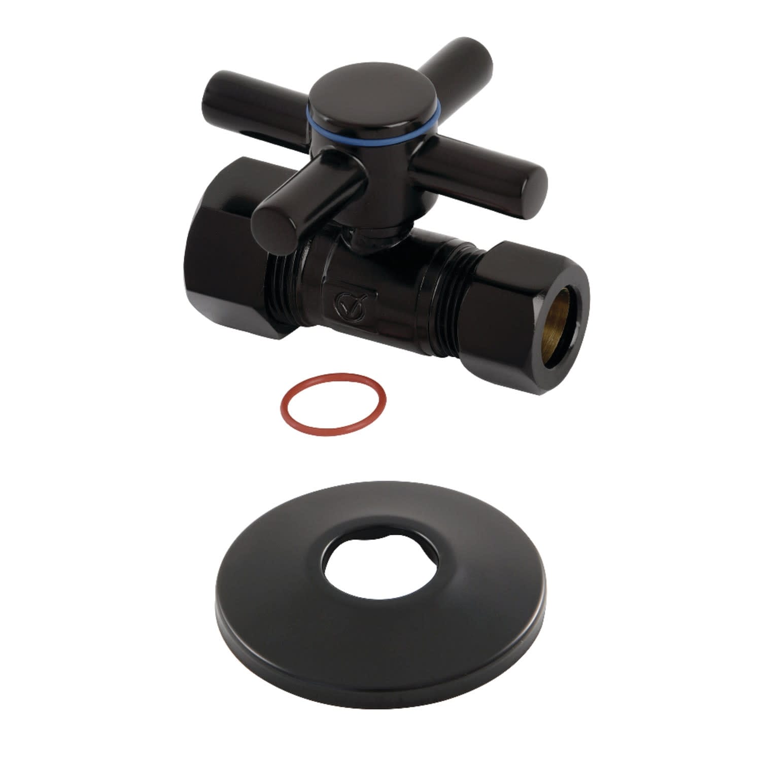 Kingston Brass 2-3/8" High Quarter Turn Straight Stop Valve with