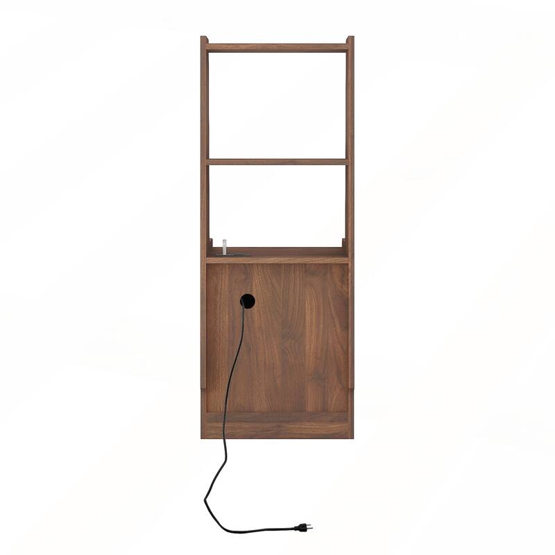 Nightstands Set of 2 with Charging Station for Bedroom
