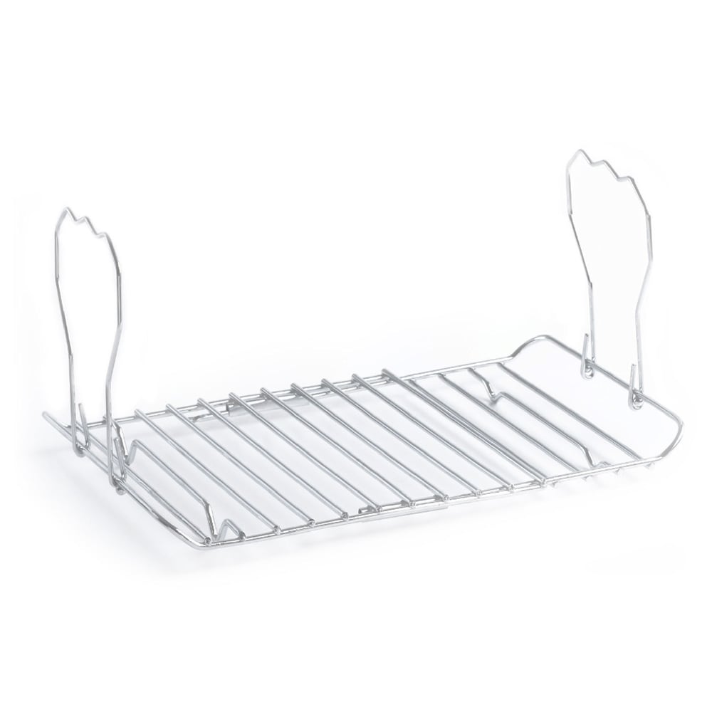 Nifty 3-Tier Nonstick Stainless Steel Oven Rack & Roaster 