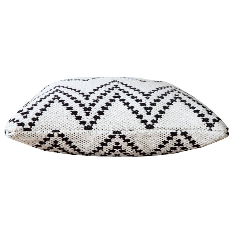 Sevita Modern Woven Chevron Throw Pillow
