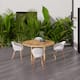 Option White Chairs - 5PC