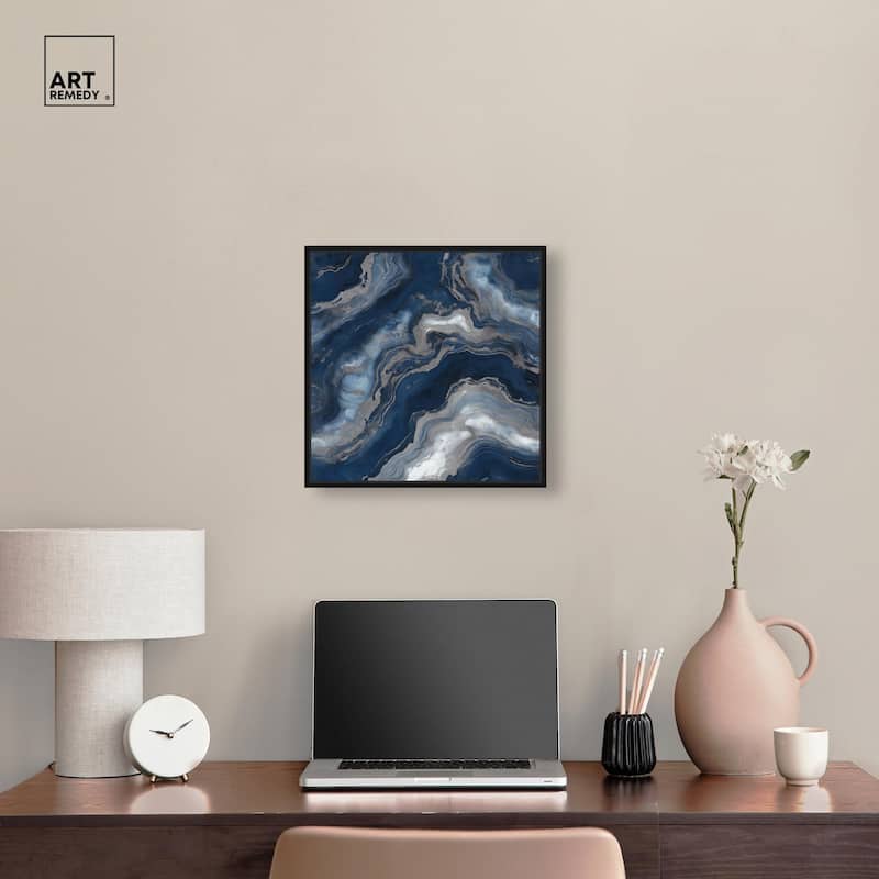 Deep Sea Geode I Canvas by Art Remedy