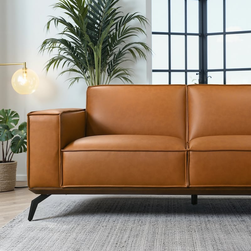 Bethany Mid-Century Modern L-Shaped Sectional Sofa & Chaise