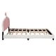 preview thumbnail 18 of 31, Upholstered Princess Bed with Crown Headboard