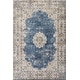 preview thumbnail 14 of 36, Nuloom Teja SplashGuard Persian Medallion Machine Washable Area Rug