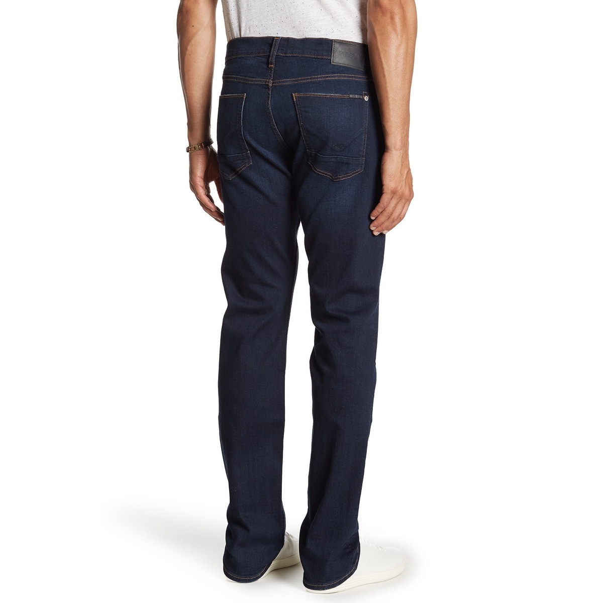 Hudson Jeans Mens Byron Blue Straight Leg 42 Blue