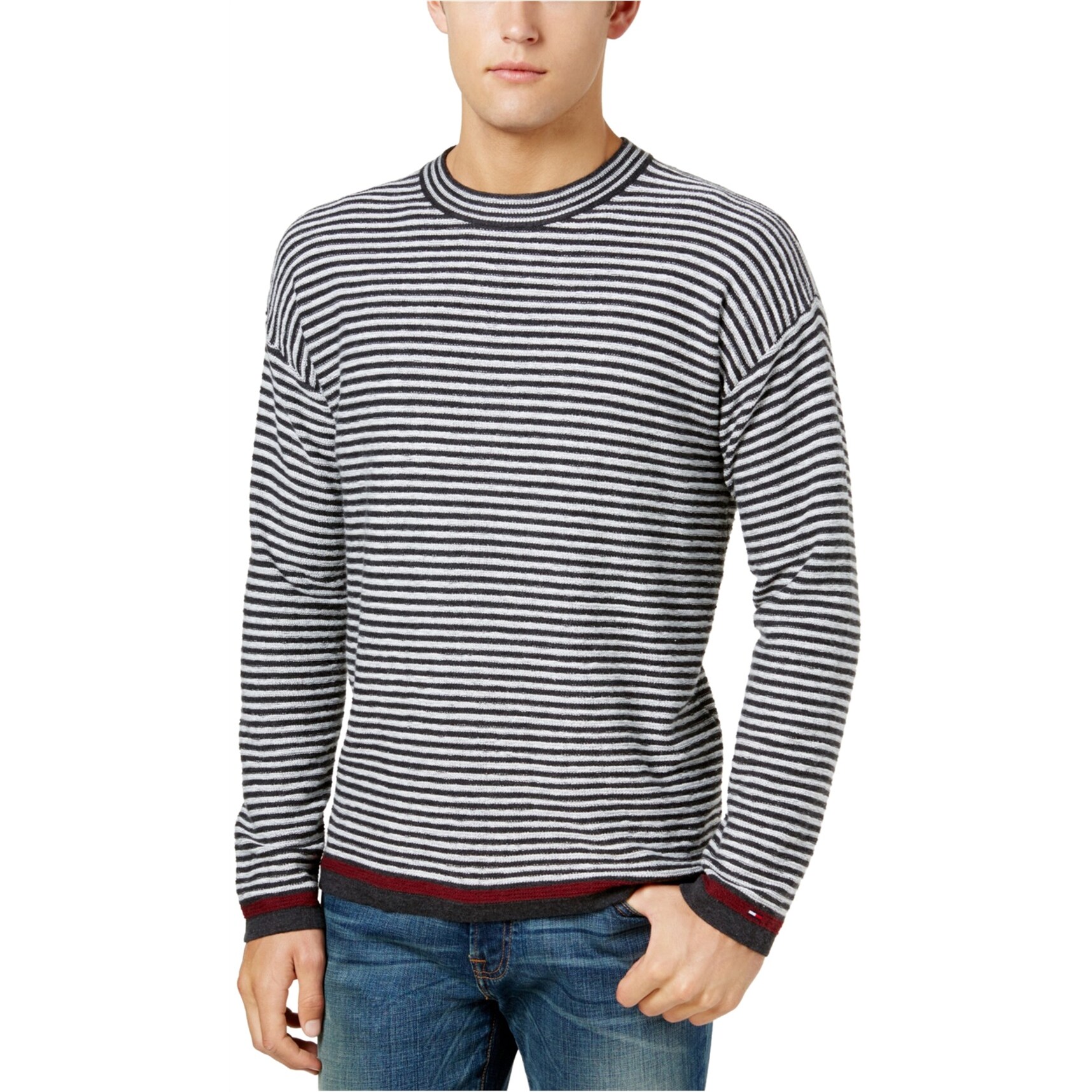 tommy jeans sweater grey