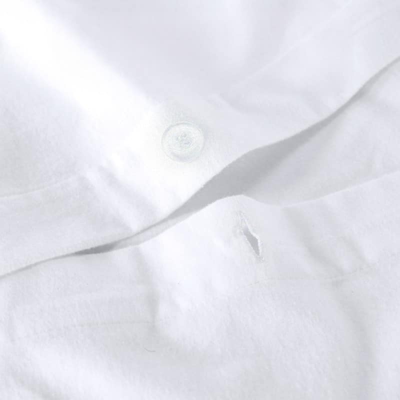 Superior Classic Solid Flannel Cotton Duvet Cover Set