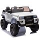 preview thumbnail 81 of 98, 24V Toyota LC250 Licensed Kids Ride On Car, Two-Seater with Remote Control, Bluetooth, Music, 3+ White