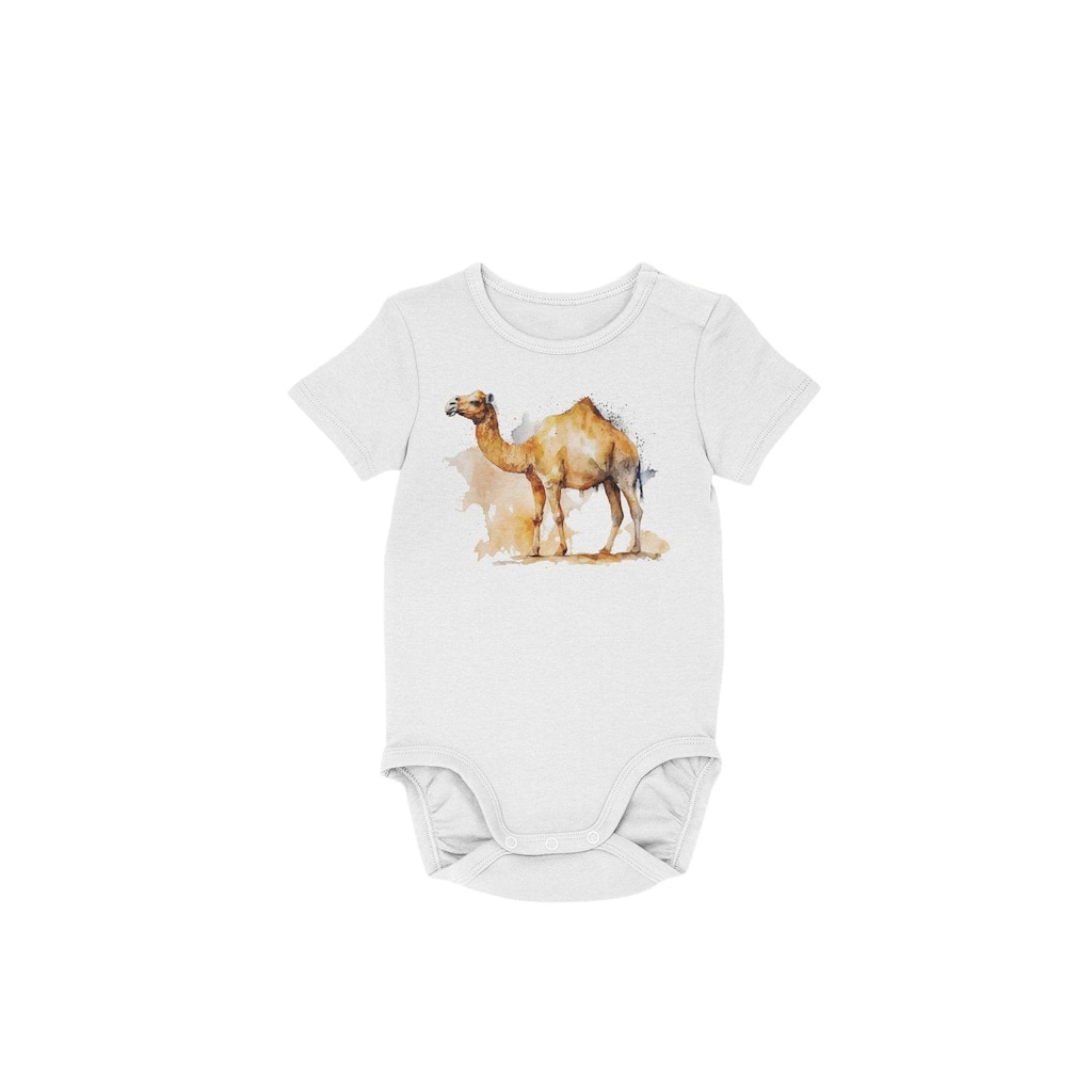 Camel Desert - Baby Boy Girl Clothes Infant Bodysuit Funny Cute Newborn