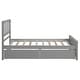 preview thumbnail 5 of 7, Twin Size Platform Bed with Two Drawers and Solid Pine Construction