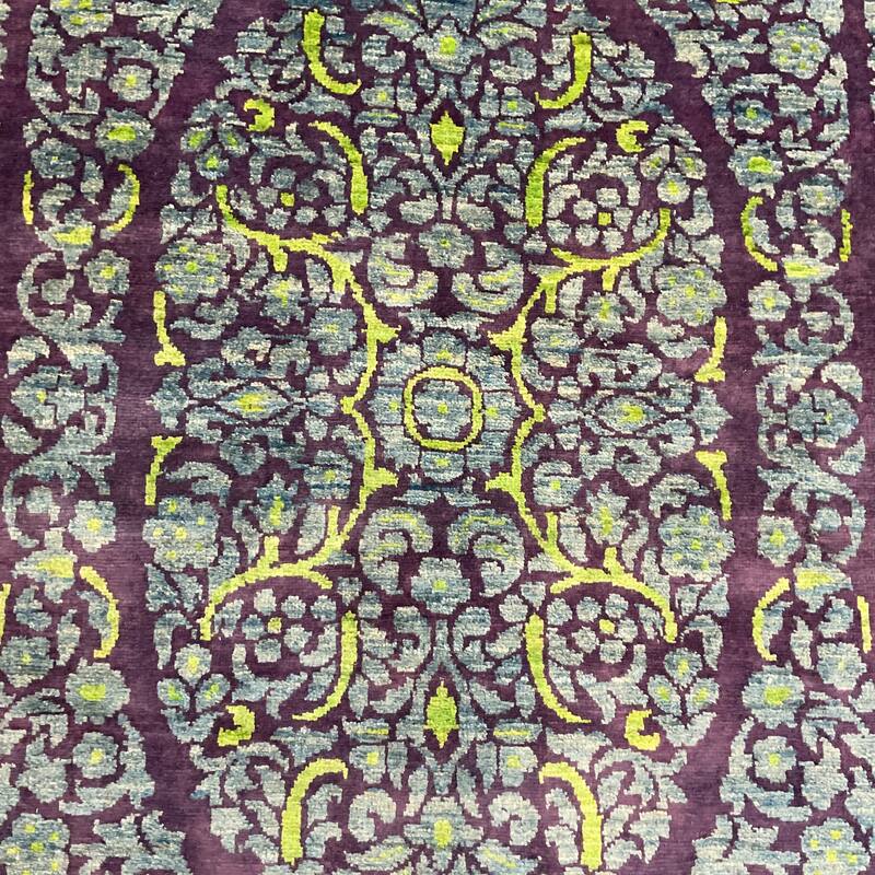 HERAT ORIENTAL Handmade Kirman Wool Rug - 4' x 6'