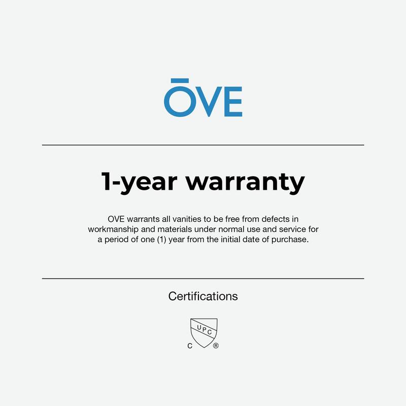 Juliette Warm Walnut Bathroom Vanity with White Quartz Top