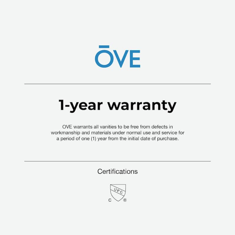 Xander Bathroom Vanity with White Engineered Stone Top