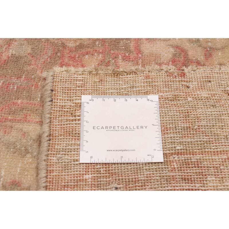 ECARPETGALLERY Hand-knotted Antalya Vintage Red Wool Rug - 9'8 x 13'2