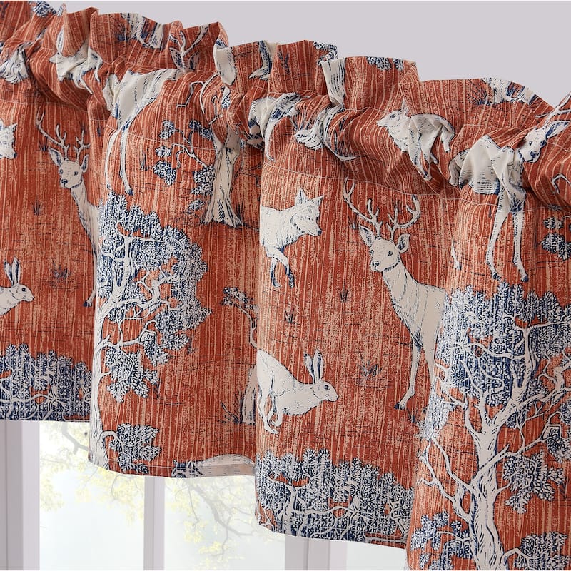 Barefoot Bungalow Menagerie Window Valance
