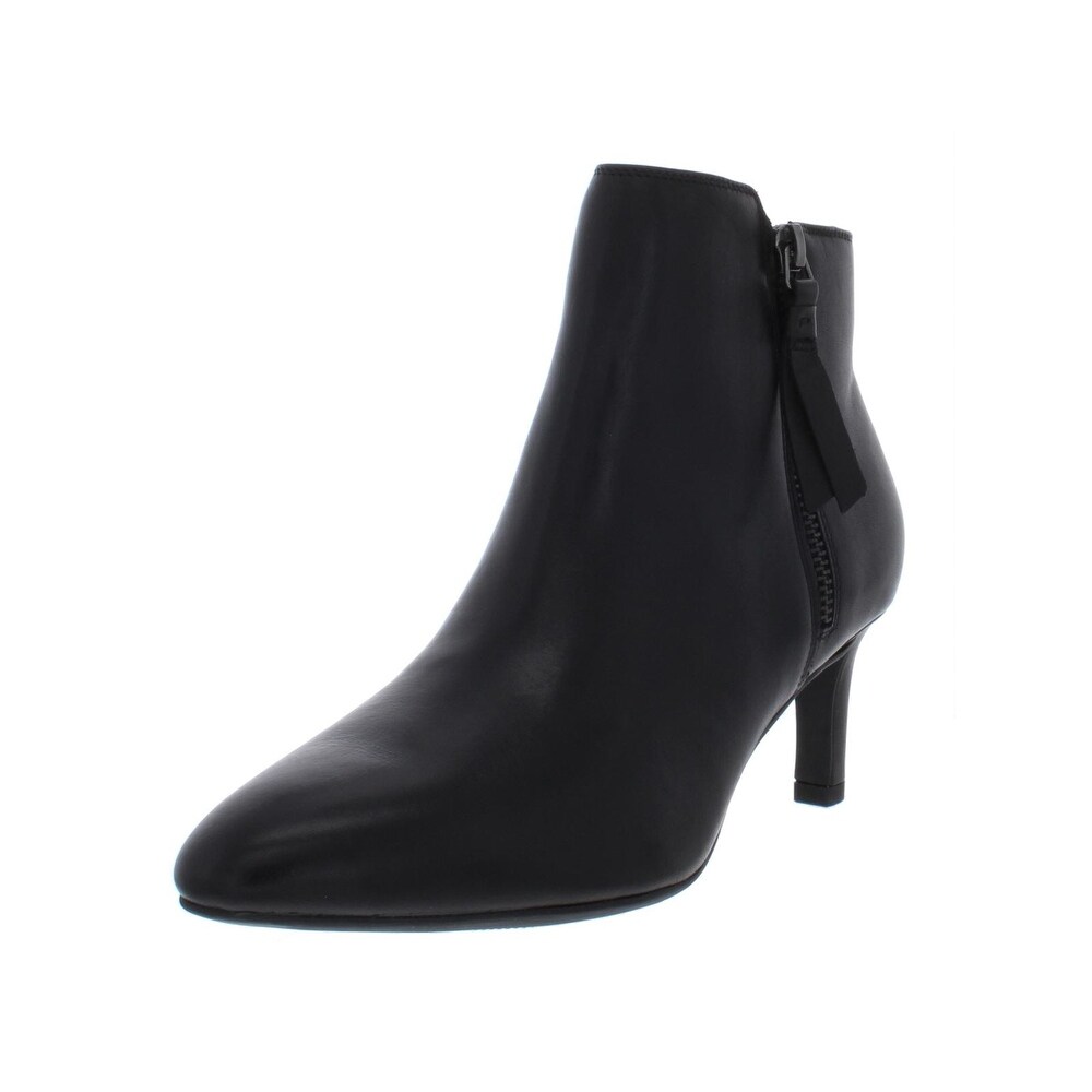 clarks womens ankle boots low heel