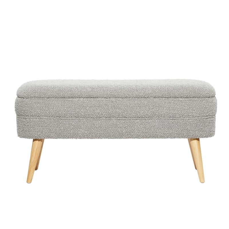 Wood Contemporary Storage Bench - 40 x 16 x 19