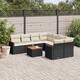 Option Black and cream 9 Piece Set
