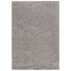 preview thumbnail 54 of 65, SAFAVIEH Tahoe Shag Nieki Geometric 1.2-inch Thick Rug 4' x 6' - Grey - Rectangle