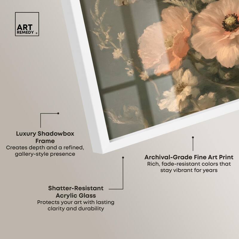 Shadowed Flutter Shadowbox by Art Remedy