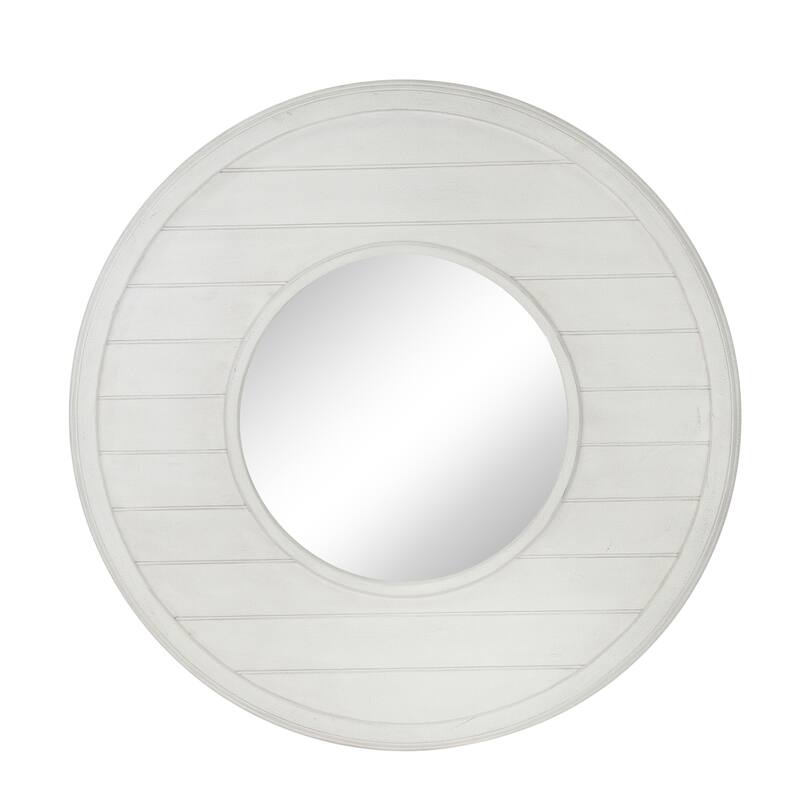 Sagebrook Home Decorative Wall Mirror with Wood Frame for Entryway, Bedroom, Living Room or Bathroom