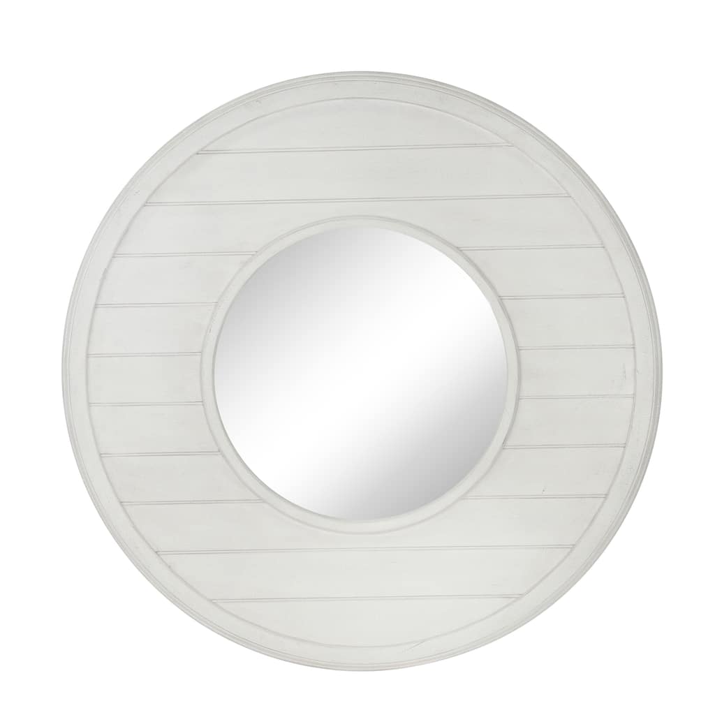 Sagebrook Home Decorative Wall Mirror with Wood Frame for Entryway, Bedroom, Living Room or Bathroom