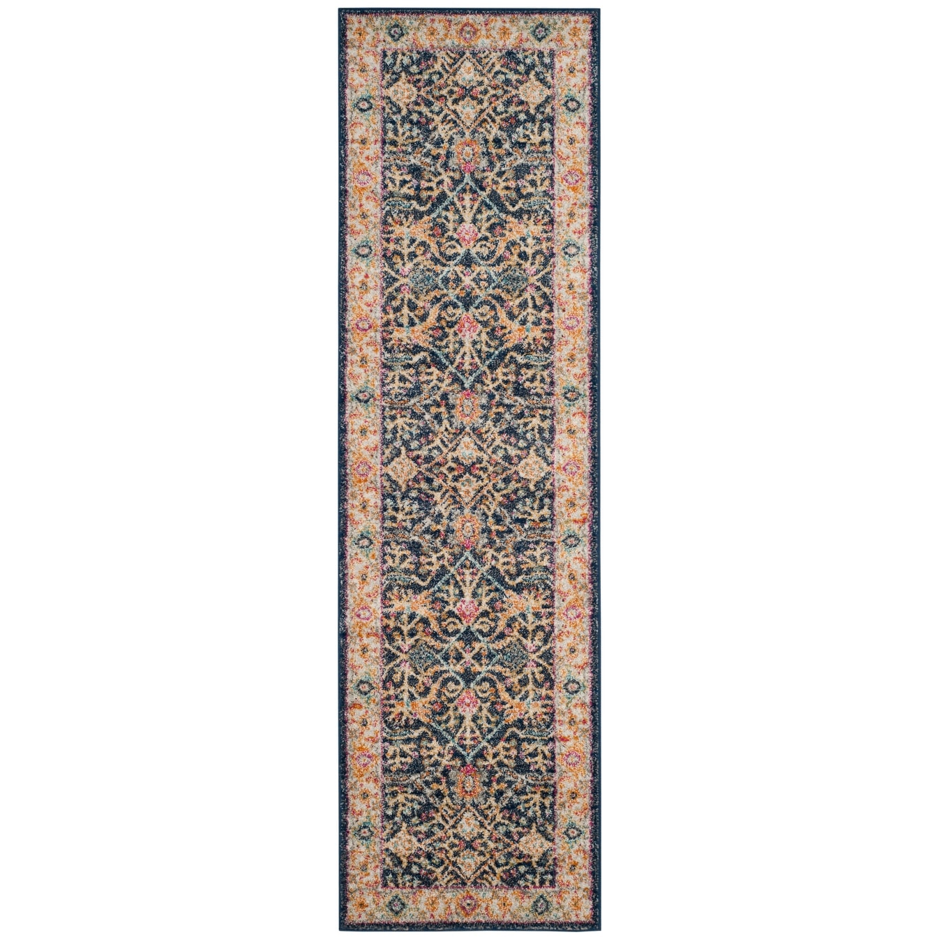 SAFAVIEH Vintage Boho Persian Ljubomila Oriental Polyester Rug with Fringe  - On Sale - Bed Bath & Beyond - 22709508