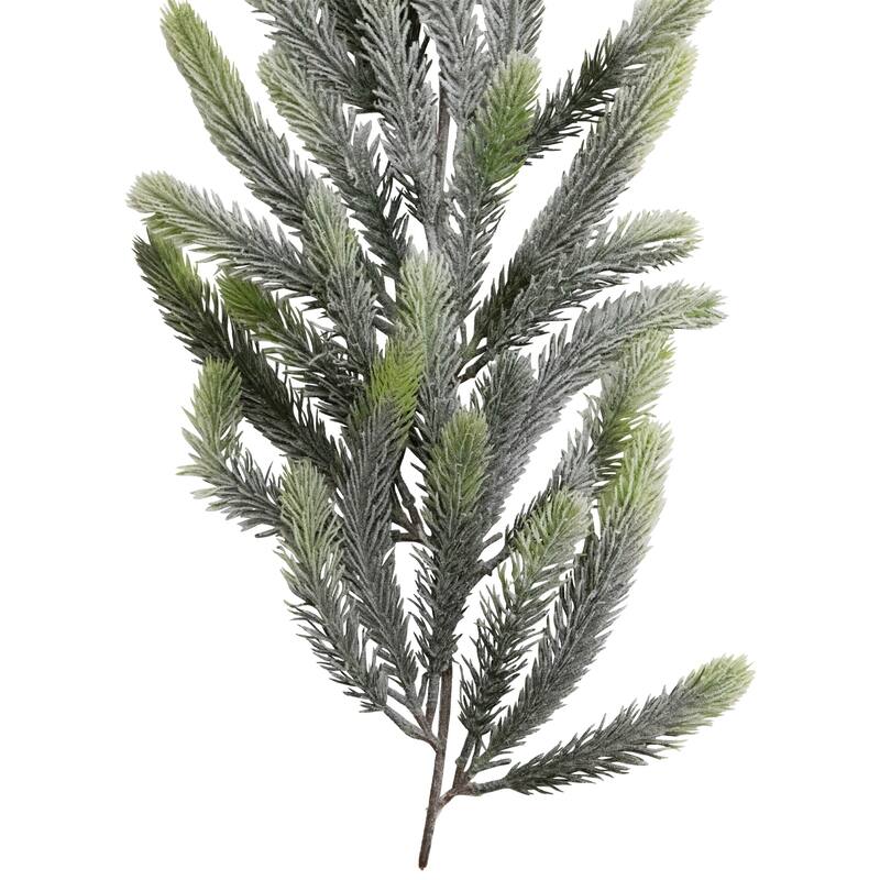 Frosted Pine Artificial Christmas Garland - 6' X 7" - Unlit