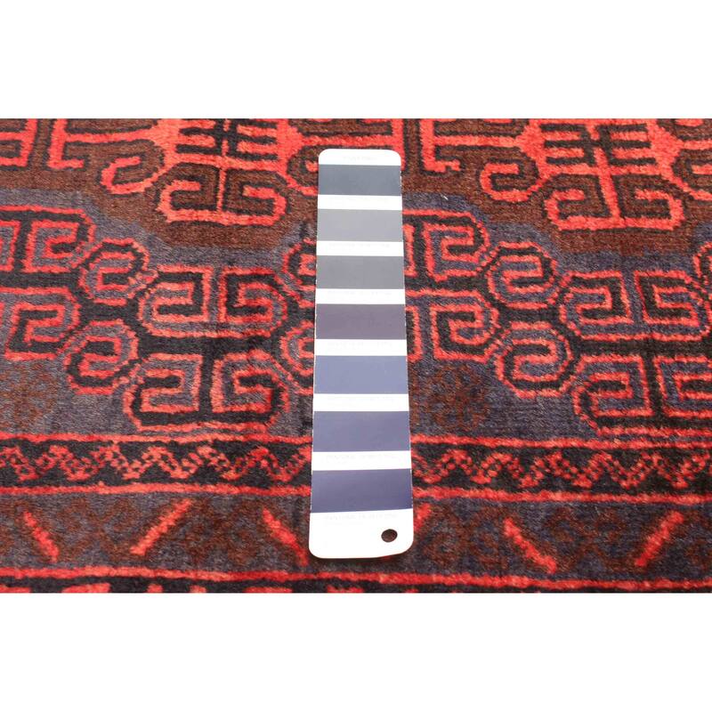 ECARPETGALLERY Hand-knotted Teimani Dark Navy Wool Rug - 3'2 x 5'3