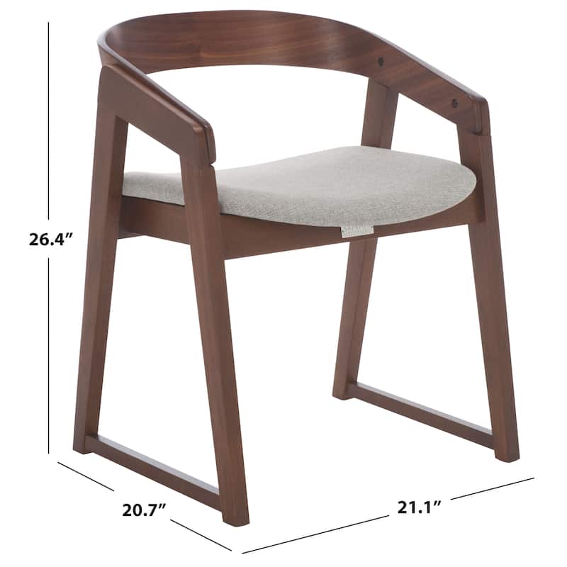 SAFAVIEH Couture Hildabryna Dining Chair (Set of 2) - 21"W x 21"D x 26"H
