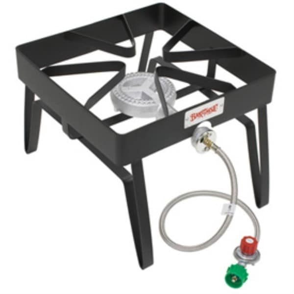 Bayou Classic SQ14 Square Outdoor Patio Stove - Black