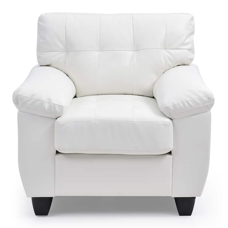 Gallant Faux Leather Chair - White
