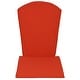 preview thumbnail 20 of 21, Full Adirondack Chair Cushion Red