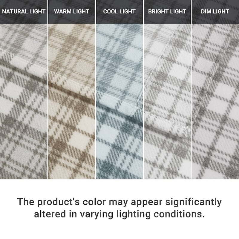 Madison Park Micro Fleece Bed Sheet Set