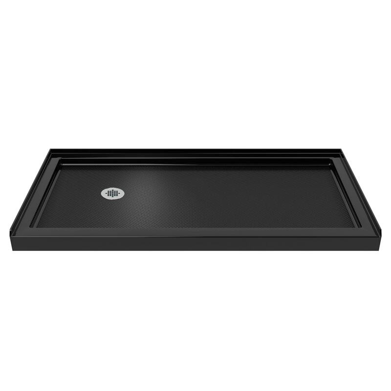 DreamLine Infinity-Z 30 in. D x 60 in. W x 74 3/4 in. H Sliding Shower Door and Shower Base Kit