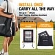 preview thumbnail 7 of 6, Zealfeel 9-Hole Baseball Pitching Net: 5-Height Adjustable Trainer with Strike Zone & Home Plate - 9-Hole 5-Height