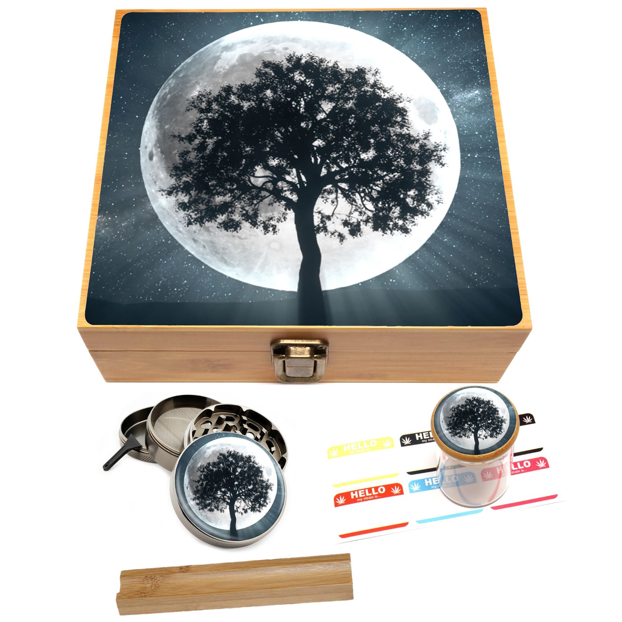 Stash Box Large - Tree of Life Moon - On Sale - Bed Bath & Beyond - 38037998