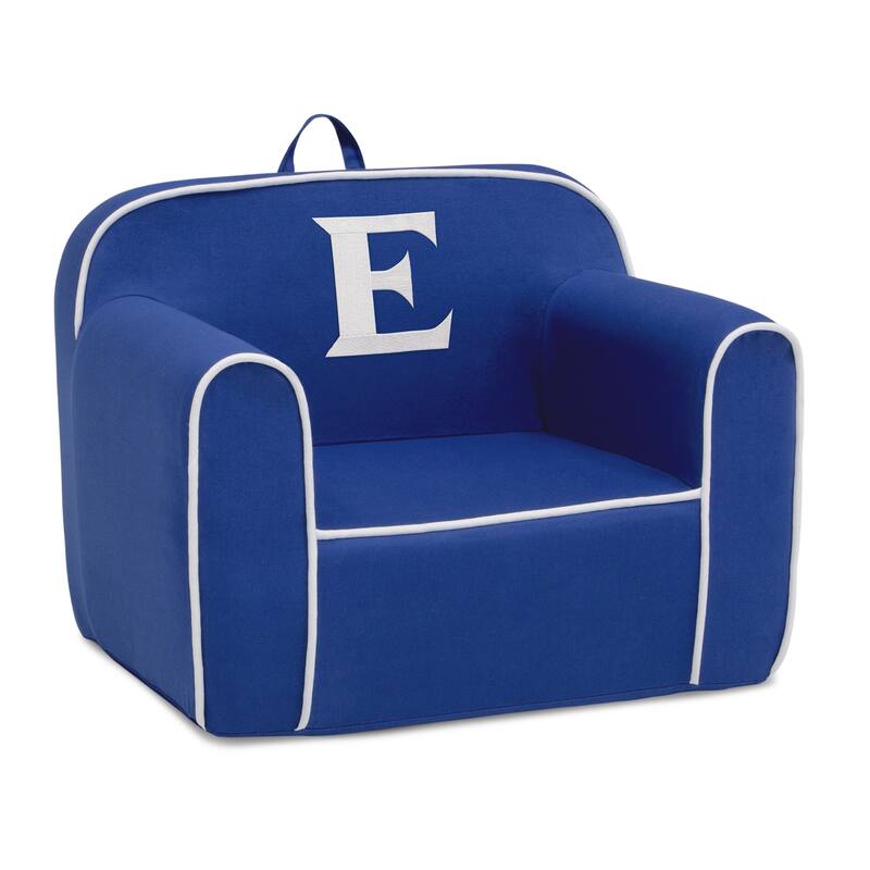 Delta Children Personalized Monogram Cozee Chair - Customize with Letter E
