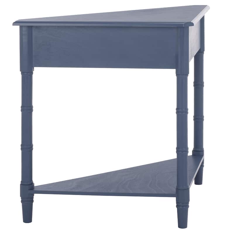 SAFAVIEH Calla Grey Corner Table - 33.9" x 17.3" x 28" - 34"W x 17"D x 28"H