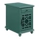 preview thumbnail 51 of 63, Elegant Chairside Table with Power by Martin Svensson Home