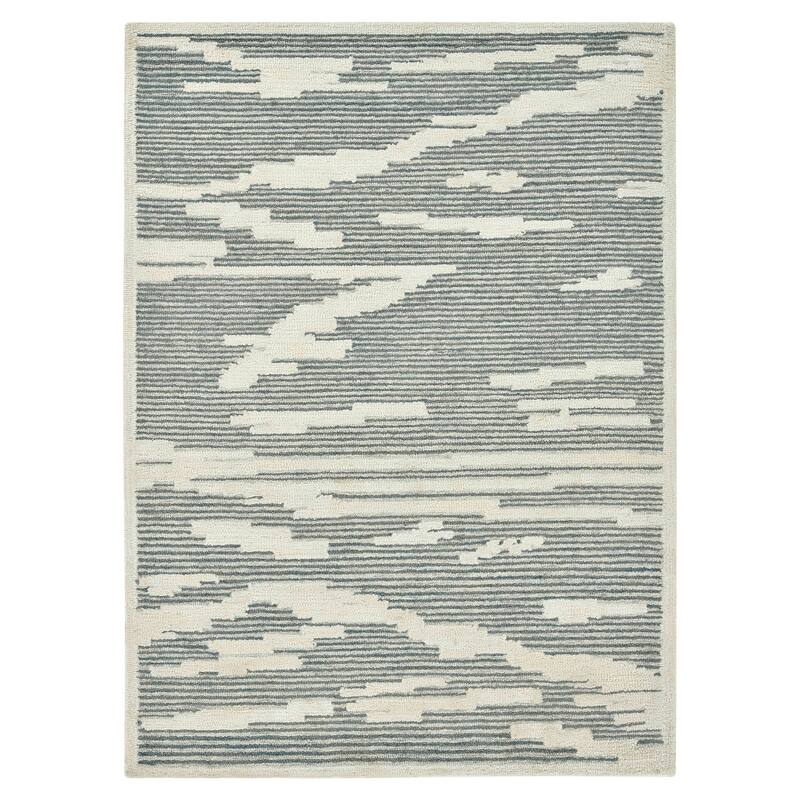 Hand-woven Menlo Park Orange Saree Silk Rug (8' x 10') - 8' x 10'/Surplus