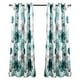 preview thumbnail 37 of 55, Lush Decor Leah Room Darkening Curtain Panel Pair