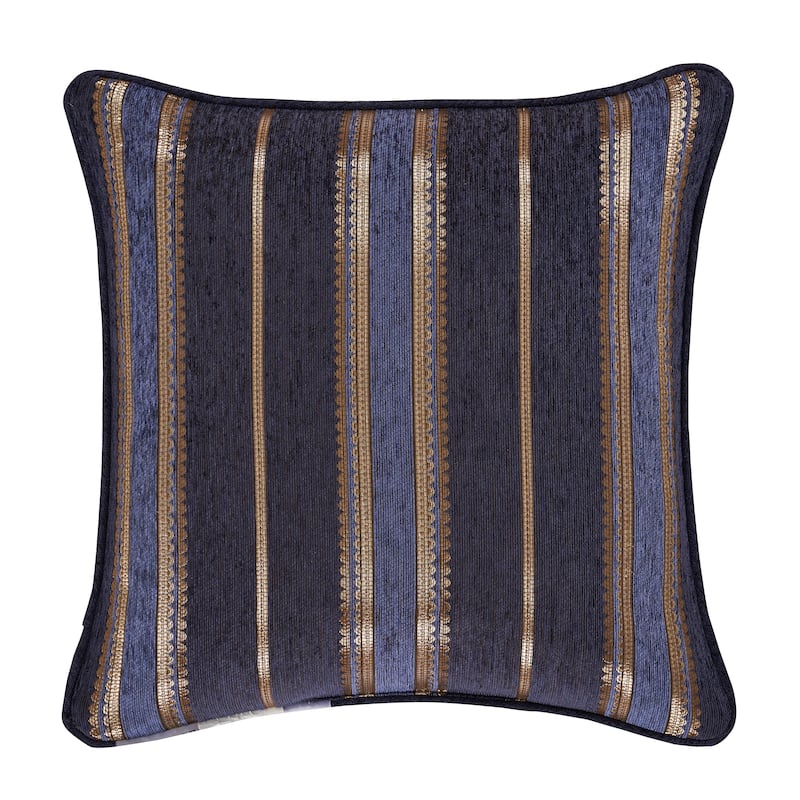 Five Queens Court Woodstock 20 Inch Square Decorative Throw Pillow