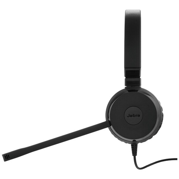 jabra evolve 20 se duo ms stereo headset black