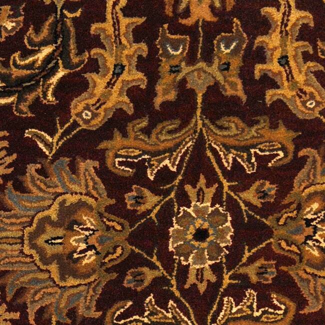 SAFAVIEH Handmade Heritage Sharee Traditional Oriental Wool Rug