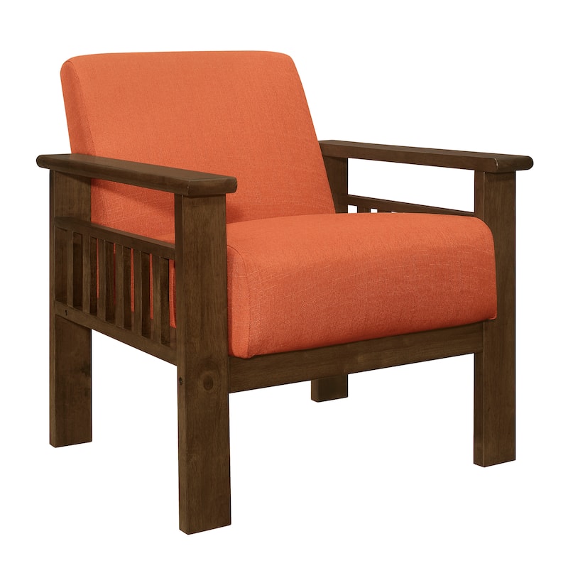 Litchfield Accent Chair - 29.5" x 32" x 32" - Orange